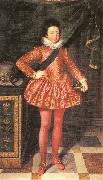 POURBUS, Frans the Younger Portrait of Louis XIII of France at 10 Years of Age Spain oil painting reproduction